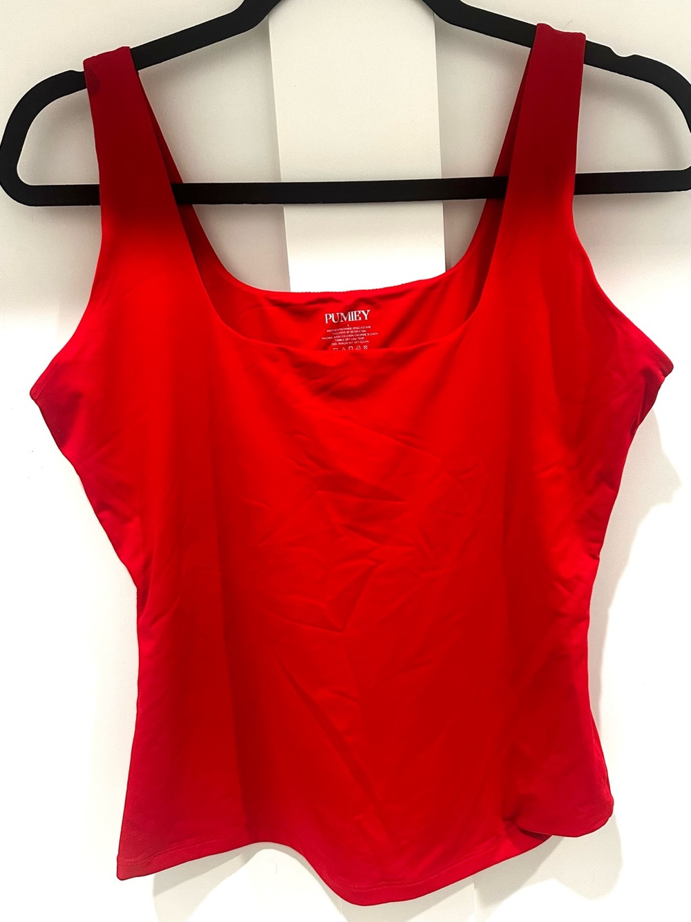 Pumkey Classic Red Scoop Neck Tank - Women's